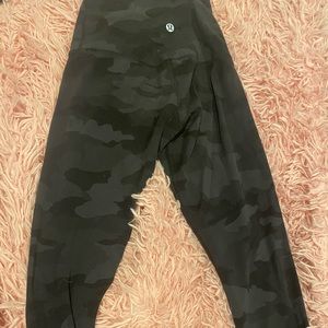authentic lulu lemon camo leggings.